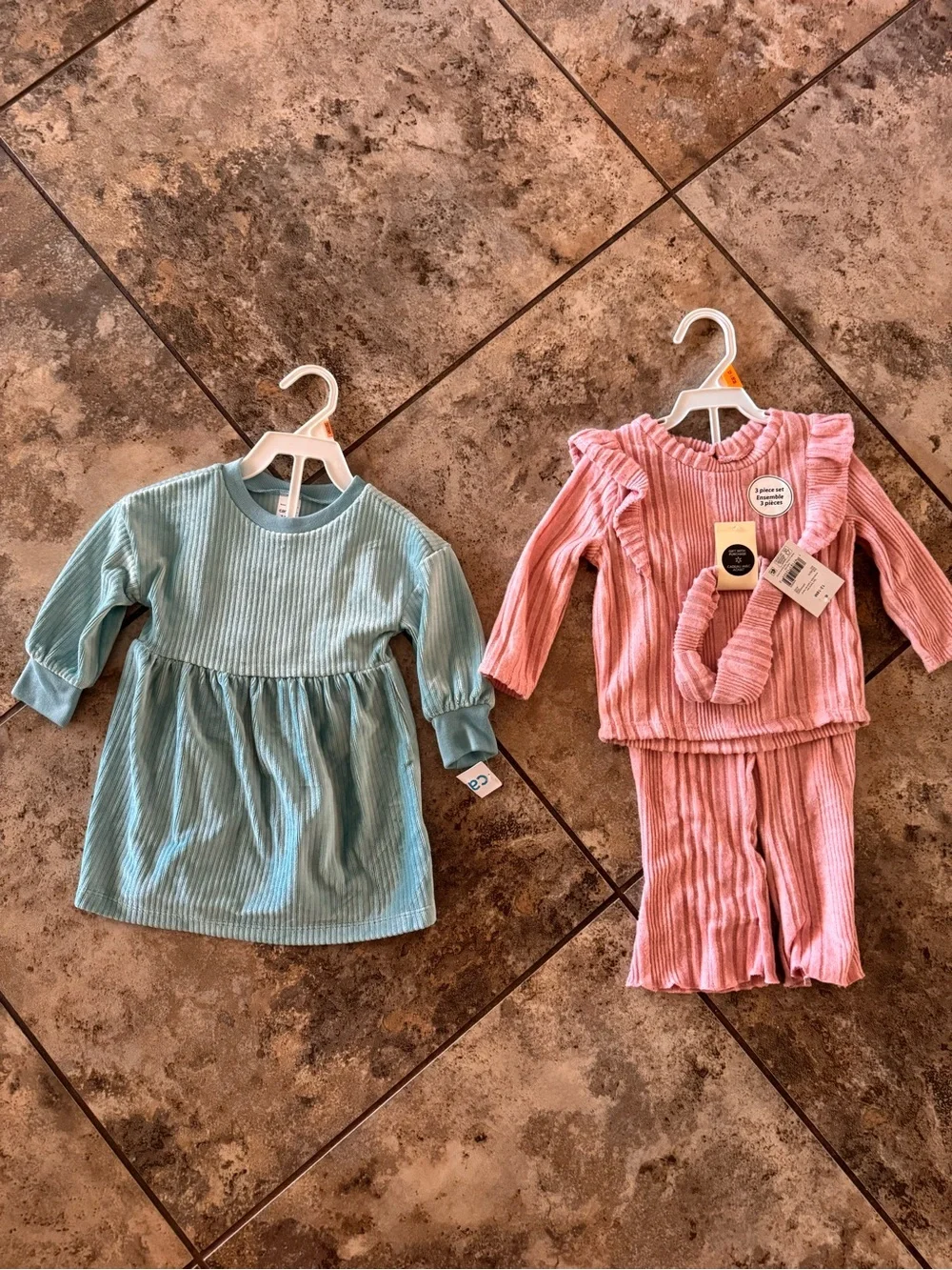 NWT Super cute bundle of (2) outfits for baby toddler girl size 12-18 months